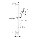 Grohe Tempesta 110 душевой гарнитур, хром (27646003)