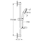 Grohe Vitalio Start Душевой гарнитур, хром (CV033233)