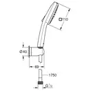 Grohe Vitalio Comfort набор, хром (CV033244)