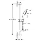 Grohe Vitalio Start душевой гарнитур, хром (CV033525)