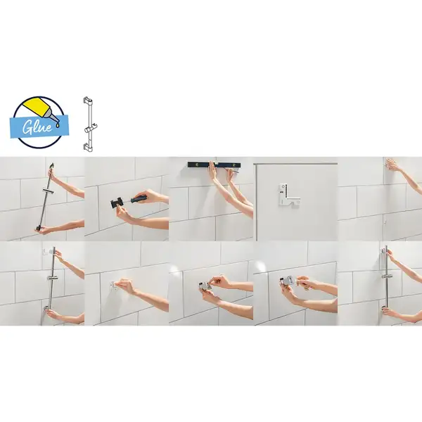 Grohe Vitalio Comfort Душевой гарнитур, хром (CV033229)