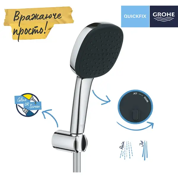 Grohe Vitalio Comfort набор, хром (CV033244)