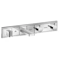 Термостат для ванни Hansgrohe RainSelect прихованого монтажу на 2 клавіші, хром (15359000)