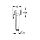 GROHE Готовий комплект для гігієнічного душу Bau BauLoop з New Tempesta-F (111042) фото 8 Aquada.com.ua