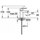 GROHE Набор смесителей для душа BauLoop  (123220s) (123220S) фото 3 Aquada.com.ua