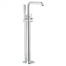 Смеситель для ванны напольного монтажа Grohe Essence (цвет - хром), с душевым гарнитуром (23491001) фото 1 Aquada.com.ua
