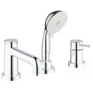 Смеситель на борт ванны Grohe Bau Classic (цвет - хром) (2511800A) фото 1 Aquada.com.ua