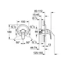 GROHE Набiр для душу EUROECO 2 в 1, (26000004) фото 3 Aquada.com.ua