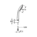 GROHE Душевой набор с 1 режимом струи Euphoria 110 Mono (27354000) фото 2 Aquada.com.ua