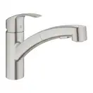 Смеситель для кухни Grohe Eurosmart (цвет - суперсталь) (30305DC0) фото 1 Aquada.com.ua
