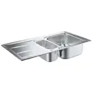 GROHE Мийка для кухні 970 x 500 мм з ексцентриком, 2 чаши, матова (31567SD0) (31567SD0) фото 1 Aquada.com.ua