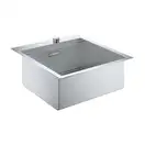 GROHE Мийка для кухні 518 x 560 мм, 1 чаша, матова, в рівень зі стільницею (31583SD0) (31583SD0) фото 1 Aquada.com.ua