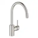 Смеситель для кухни Grohe Concetto (цвет - сталь) (32663DC3) фото 1 Aquada.com.ua