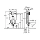 GROHE Uniset для унітазу (38643001) фото 2 Aquada.com.ua