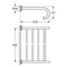 GROHE Поличка для рушників Essentials Authentic  (40660001) фото 2 Aquada.com.ua