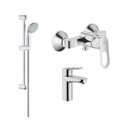 GROHE Набор смесителей для душа BauLoop  (123220s) (123220S) фото 1 Aquada.com.ua