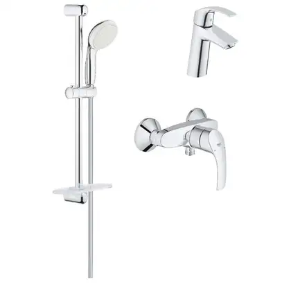 GROHE набір змішувачів для душу Eurosmart  M-Size (123244M) (123244M) фото 1 Aquada.com.ua