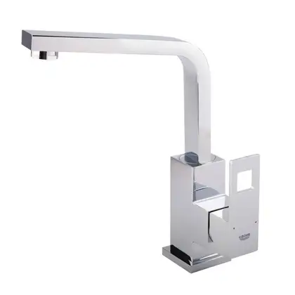 GROHE Смеситель для раковины, однорычажный Eurocube (23135000) фото 1 Aquada.com.ua