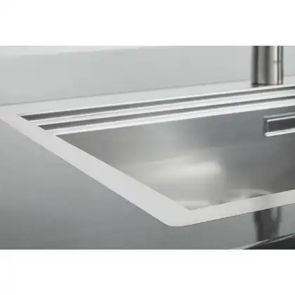 GROHE Мийка для кухні 1160 x 520 мм, 1 чаша, матова, в рівень зі стільницею (31581SD0) (31581SD0) фото 4 Aquada.com.ua GROHE Мийка для кухні 1160 x 520 мм, 1 чаша, матова, в рівень зі стільницею (31581SD0) (31581SD0) фото 4 Aquada.com.ua