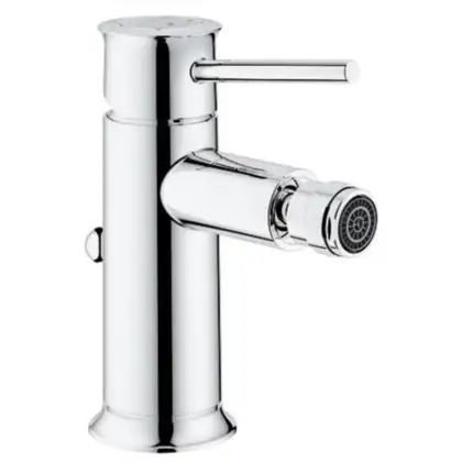 Смеситель для биде Grohe Bau Classic DN 15 (цвет - хром), с донным клапаном (32864000) фото 1 Aquada.com.ua