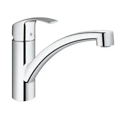 Смеситель для кухни с поворотным изливом Grohe Eurosmart (цвет - хром) (33281002) фото 1 Aquada.com.ua Смеситель для кухни с поворотным изливом Grohe Eurosmart (цвет - хром) (33281002) фото 1 Aquada.com.ua