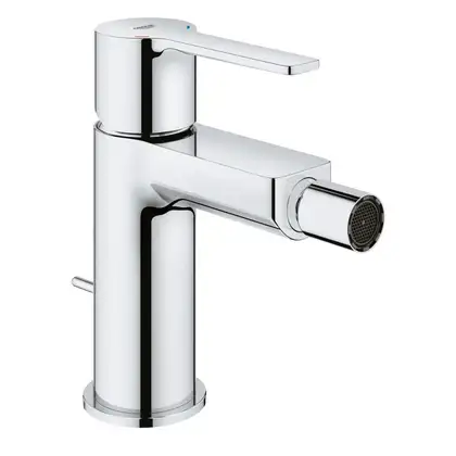 Смеситель однорычажный для биде Grohe Lineare DN 15 S-Size (цвет - хром) с донным клапаном (33848001) фото 1 Aquada.com.ua