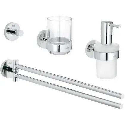 GROHE Набор аксессуаров  Essentials 4 в 1 Master Bathroom (40846001) фото 1 Aquada.com.ua