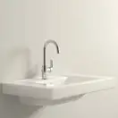 Смеситель для раковины Grohe Eurosmart (цвет - хром), с донным клапаном (23537002) фото 2 Aquada.com.ua