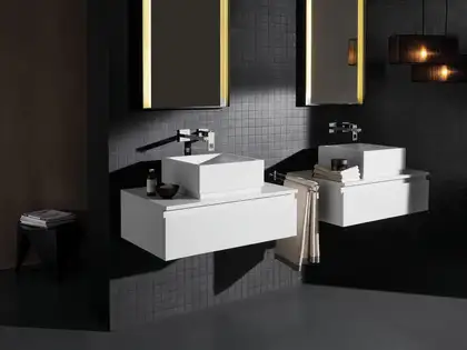 GROHE Змішувач для раковини на 2 отвори M-Size Eurocube  (23447000) фото 3 Aquada.com.ua