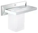 GROHE Склянка з тримачем Allure Brilliant (40503000) фото 1 Aquada.com.ua