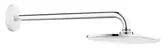 Верхній душ з кронштейном Grohe Rainshower Veris 300 x 150 (26170LS0)