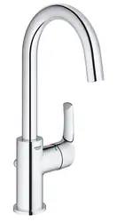 Смеситель для раковины Grohe Eurosmart (цвет - хром), с донным клапаном (23537002) фото 8 Aquada.com.ua