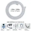 GROHE Душовий шланг 1500мм Relexaflex (28151001) фото 4 Aquada.com.ua