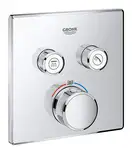 GROHE Термостат для душа, внешняя часть, на 2 потребителя Grohtherm SmartControl (29124000) фото 1 Aquada.com.ua