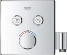Термостат для ванны на 2 выхода Grohe Grohtherm SmartControl (цвет - хром), со встроенным держателем для ручного душа (29125000) фото 6 Aquada.com.ua