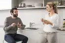 Смеситель для кухни с поворотным изливом Grohe Eurosmart (цвет - хром) (33281002) фото 3 Aquada.com.ua