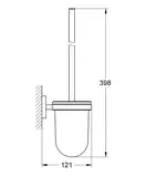 GROHE Туалетний ершик у комплекті Essentials  (40374001) фото 3 Aquada.com.ua
