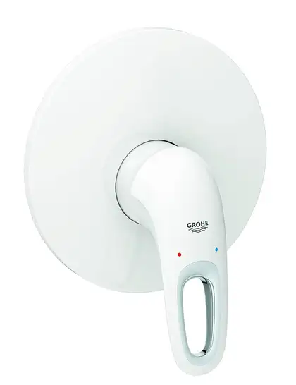 Смеситель однорычажный для ванны Grohe Eurostyle (цвет - хром/белый) (19507LS3) фото 3 Aquada.com.ua
