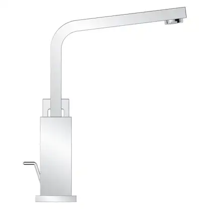 GROHE Смеситель для раковины, однорычажный Eurocube (23135000) фото 6 Aquada.com.ua