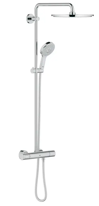 GROHE Душова система з термостатом для настінного монтажу Rainshower System 310  (27968000) фото 6 Aquada.com.ua