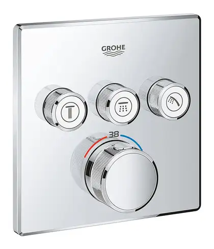 GROHE Термостат встраеваемый на 3 выхода Grohtherm SmartControl (29126000) фото 13 Aquada.com.ua