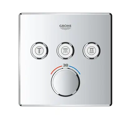 GROHE Термостат встраеваемый на 3 выхода Grohtherm SmartControl (29126000) фото 21 Aquada.com.ua