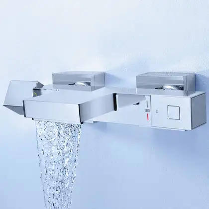GROHE Термостат для ванны, DN 15, хром Grohtherm Cube (34497000) фото 8 Aquada.com.ua