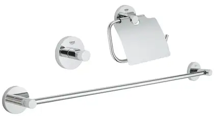 GROHE Набор аксессуаров Essentials  (3 предмета) (40775001) фото 3 Aquada.com.ua