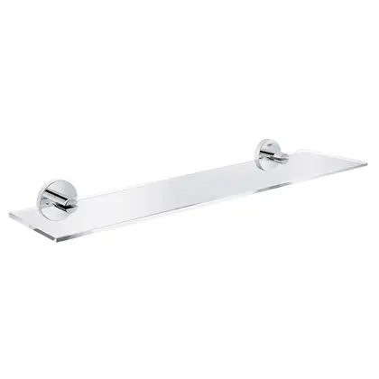 GROHE Полочка стеклянная Essentials , 530мм (40799001) фото 4 Aquada.com.ua