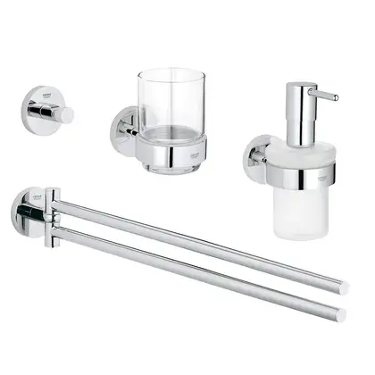 GROHE Набор аксессуаров  Essentials 4 в 1 Master Bathroom (40846001) фото 4 Aquada.com.ua