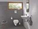 Унитаз подвесной Grohe Bau Ceramic, безоободковый (39427000) фото 12 Aquada.com.ua