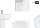 Унитаз подвесной Grohe Bau Ceramic, безоободковый (39427000) фото 18 Aquada.com.ua