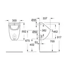 GROHE Пісуар Bau Ceramic (39438000) фото 2 Aquada.com.ua