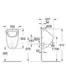 GROHE Писсуар Bau Ceramic (39439000) фото 2 Aquada.com.ua